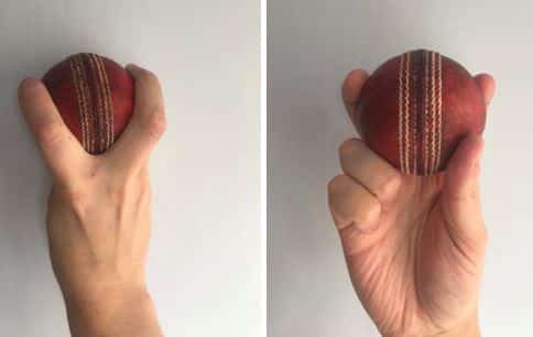 Split Finger Slower ball grip