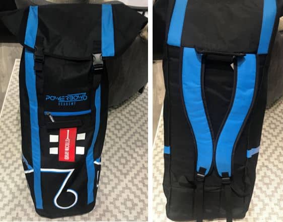 A Full View Of The Gray-Nicolls Powerbow 6 Academy Duffle Bag