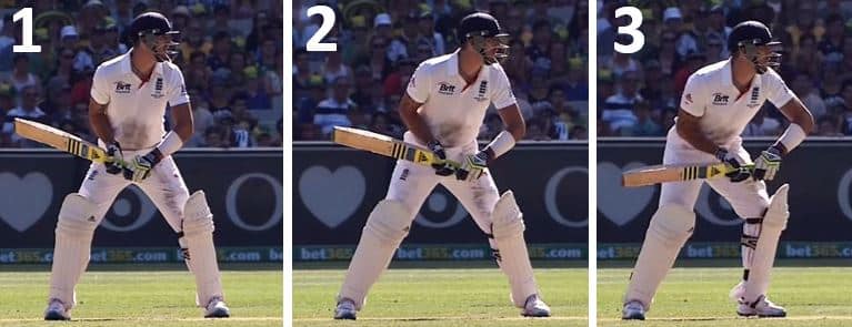 Kevin Pietersen Batting Stance & Trigger Move