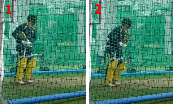 Steve Smith's Trigger Movement - Side On View